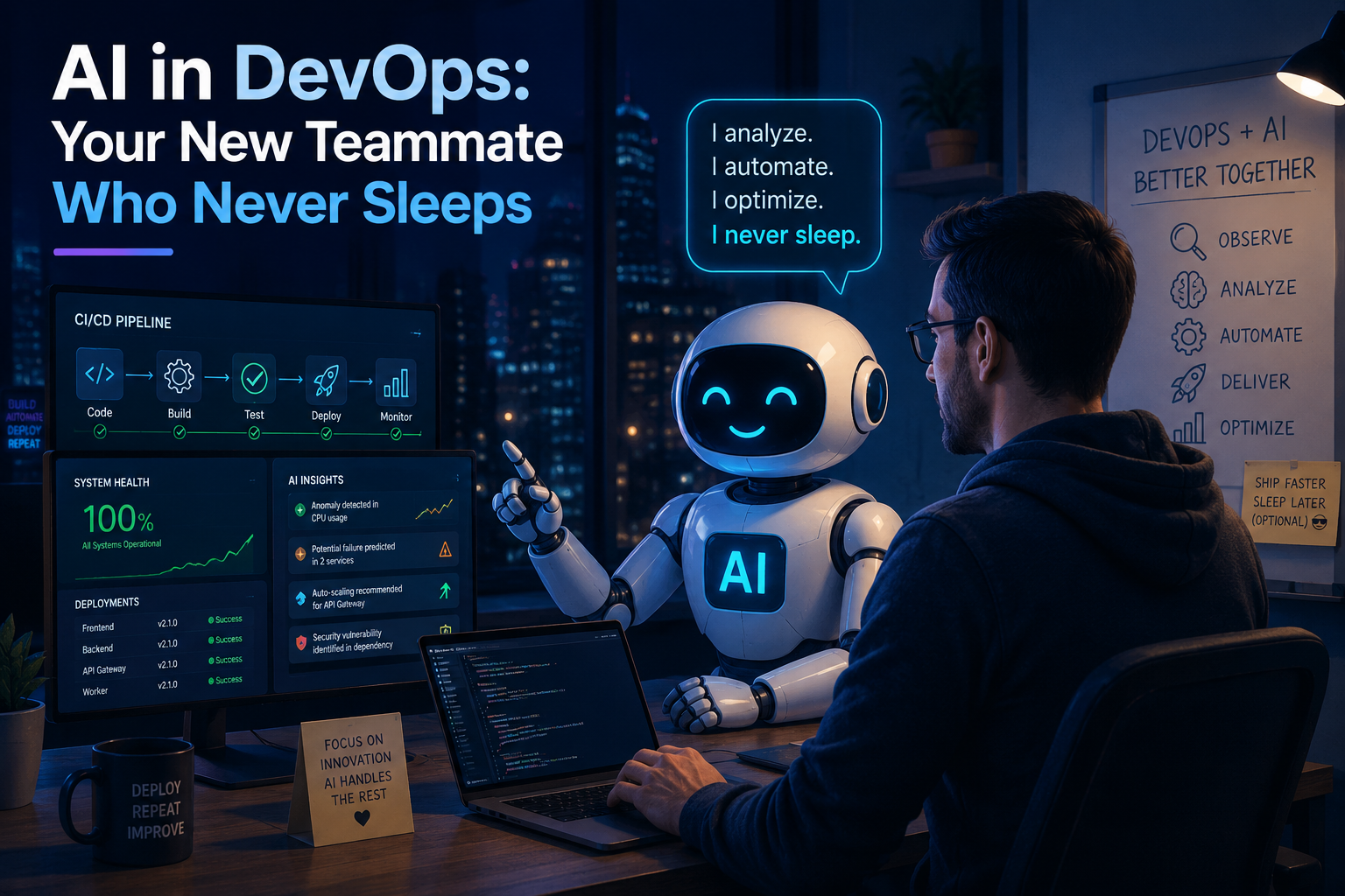 AI in DevOps: Your New Teammate Who Never Sleeps